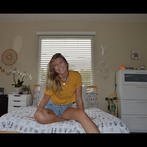 Yellow shirt